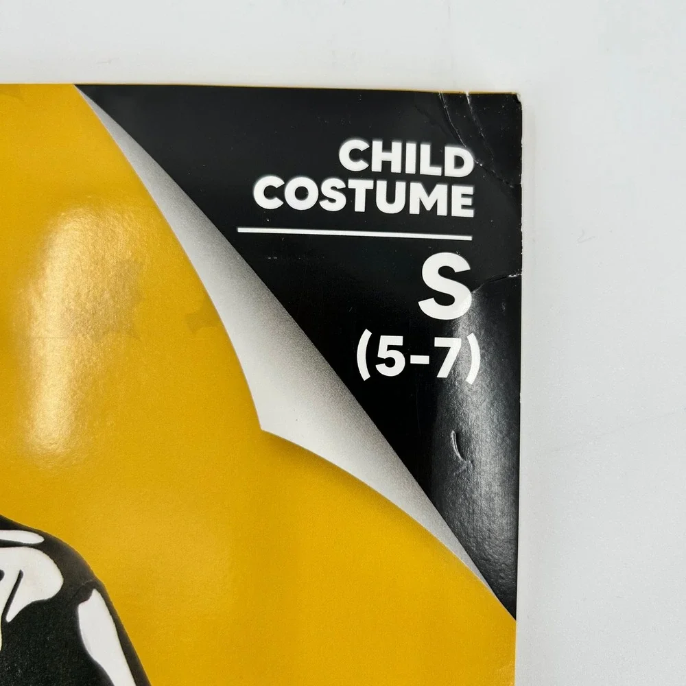 Spooktacular Creations Skeleton Child Costume Jumpsuit Skull Hood Small 5-7